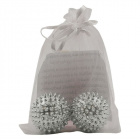 Jinjang akupresszúrás mágneses golyók (ezüst színű) 2db 