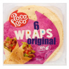 Poco Loco wraps lágy tortilla 370g 