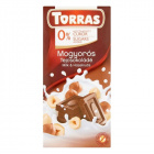 Torras gluténmentes, cukormentes tejcsokoládé - mogyoró 75g 