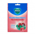 Wick cukormentes torokcukorka - cseresznye, eukaliptusz 72g 
