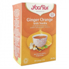Yogi Tea Organic narancsos gyömbér tea vaníliával 17db 