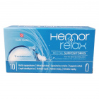 Hemorrelax rektális kúp - aranyérre 10db 